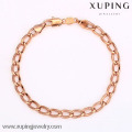 72903 Xuping chapado en oro pulsera de joyería pulsera de moda pulsera de los hombres para hombres